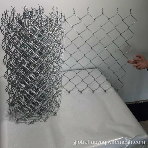 Animal Wire Mesh Fence Gauge Galvanized Steel Chain Link Fabric Factory